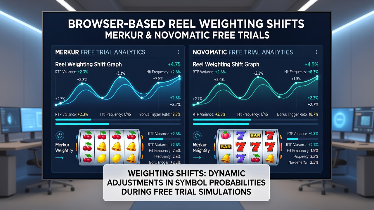 Analyse von Symbolverteilungen und Reel-Weighting in Novomatic Free Trials