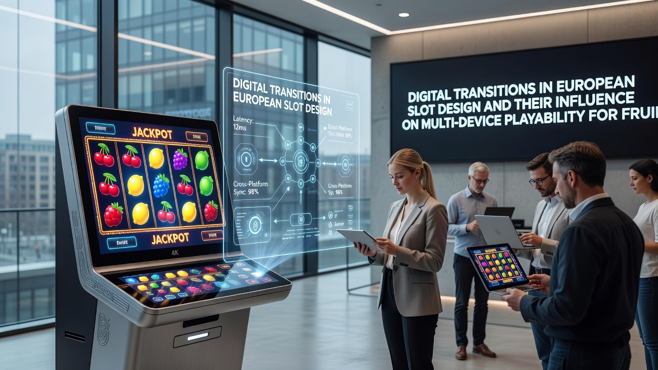 Multi-Device-Darstellung eines Abenteuer-Slots mit identischen Walzen auf Smartphone und Tablet