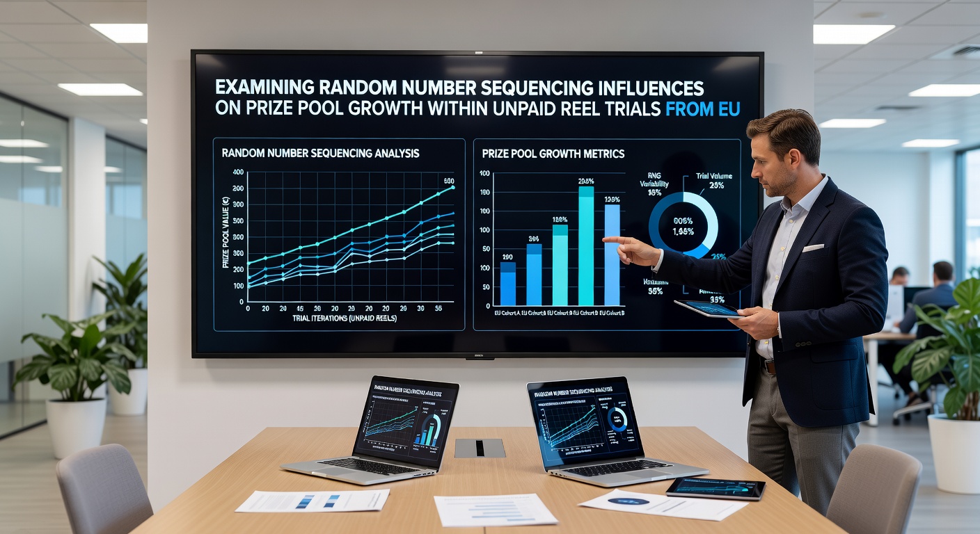 Diagramm zur Preis-Pool-Entwicklung durch RNG-Sequenzen in europäischen Demo-Trials