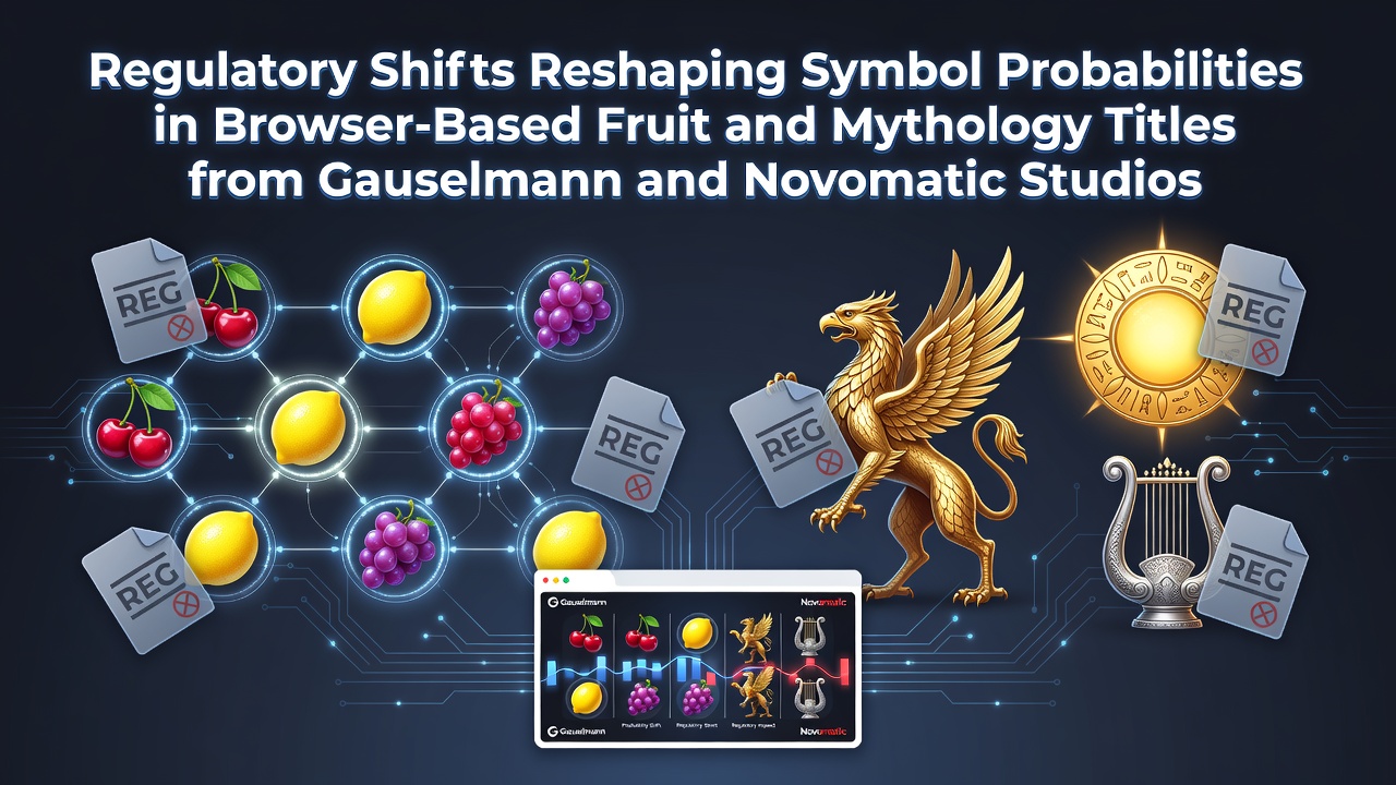 Regulatorische Anpassungen beeinflussen Symbolverteilungen in Slot-Titeln von Gauselmann und Novomatic