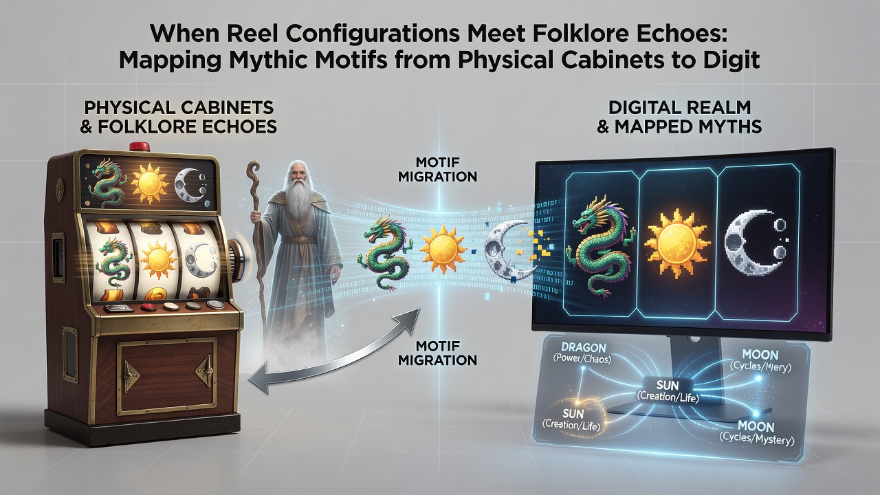 Digitale Walzen mit integrierten folkloristischen Symbolen aus Merkur-Spielen
